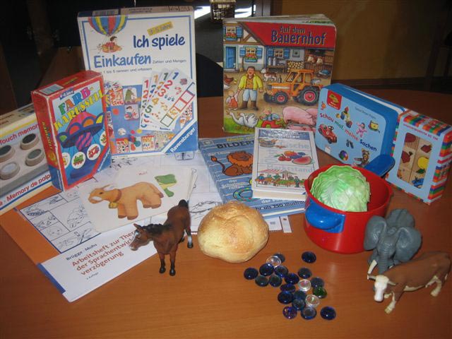 Logomi Sprachentwicklung bei Kindern - Material